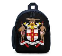 Coat of Arms of Jamaica Cute Backpack Small Daily Daypack Travel Shoulder Bag with Adjustable Strap Funny Graphic