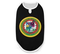 Coat of Arms of New Granada Dog Shirt Cat Tank Top Pet Clothes Sleeveless Summer T-Shirts for Small Medium Puppy
