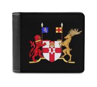 Coat of Arms of Northern Ireland Novelty Wallet Slim Front Pocket Bifold Wallet with ID Credit Card Holder for Women Men