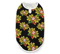 Coat of Arms of Portugal Dog Shirts Summer Pet Clothes Comfort T-Shirts Vest Sleeveless Tank Top for Cats Dogs S
