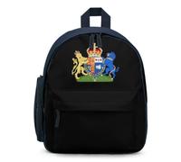 Coat of Arms of Queen Camilla Lightweight Mini Backpack for Women | Small Backpacks with Front Pocket Casual Daypacks Cute Shoulder Bag