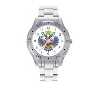 Coat of Arms of Russia Business Men's Wrist Watches Alloy Analogue Quartz Watch Fashion Accessories