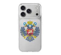 Coat of Arms of Russia TPU Mobile Phone Basic Cases Compatible with iPhone 17/17 Air/17 Pro/17 Pro Max Anti-Scratch Covers