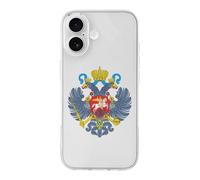 Coat of Arms of Russia TPU Mobile Phone Basic Cases Compatible with iPhone 17/17 Air/17 Pro/17 Pro Max Anti-Scratch Covers