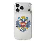 Coat of Arms of Russia TPU Mobile Phone Basic Cases Compatible with iPhone 17/17 Air/17 Pro/17 Pro Max Anti-Scratch Covers