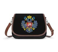 Coat of Arms of Russia Women's Hobos & Shoulder Bags Cute Crossbody Purses Leather Handbag Portable Messenger Bag
