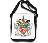 Coat of Arms of Saint Kitts and Nevis Shoulder Bag White