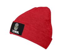 Coat of Arms of São Tomé and Príncipe It's in My DNA Red Unisex Fisherman Beanies Stretchy Beanie Breathable Beanie Hat for Mountaineering Skiing Winter