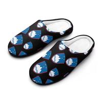 Coat of Arms of Slovenia Cotton Slippers for Women Indoor Outdoor Slipper Slip-On Memory Foam Home Shoes