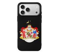 Coat of Arms of The State of Maryland Cute Phone Case Compatible with iPhone 17 Series TPU Printed Protective Cover for Women Men