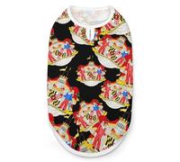 Coat of Arms of The State of Maryland Fashion Dog Shirt Clothes Breathable Sleeveless Pet Tank Top for Small Medium Large Pets