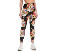 Coat of Arms of The State of Maryland Women's High Waisted Yoga Pants Printed Lounge Leggings Comfy Tummy Control Trousers