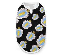 Coat of Arms of The Ukrainian State Funny Dog Shirts Sleeveless Pet Tank Top Comfort Pets Clothes Vest for Small Medium Dogs Cat XL
