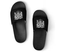 Coat of Arms of United Kingdom Unisex Beach Slippers & Pool Slides Anti-Slip House Shoes for Home Outdoor
