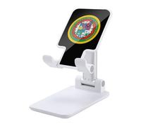 Coat of Arms of United Provinces of New Granada Portable Phone Stand Lightweight Printed Smartphone Holder Foldable Compact Desk Stands