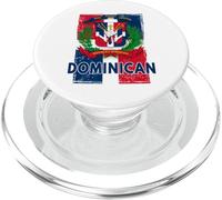 Coat of Arms Republica Dominicana & Dominican Flag Outfit PopSockets PopGrip for MagSafe