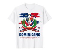 Coat of Arms Republica Dominicana For Kids & Dominican Flag T-Shirt