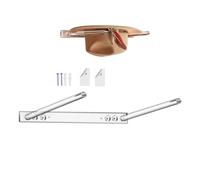 Coat Rack - 30 x 30 cm Wall Mount for Cowboy Hats | Transparent Acrylic Holder, 3 Positions Adjustment, Rustic Organizer for Wardrobe, Room, Entrance, Apartment, Camper, Office