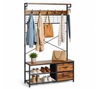 Coat rack, clothes rack, hall stand, shoe rack, drawers