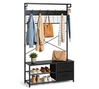 Coat rack, clothes rack, hall stand, shoe rack, drawers