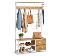Coat rack, clothes rack, hall stand, shoe rack, drawers