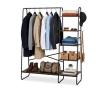 Relaxdays Coat rack, 6 shelves