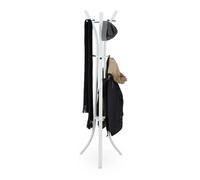 Coat rack Entryway Organizer 2 Tiers 9 Hooks Coat Stand Garment Rack 5 kg