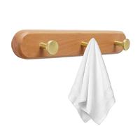 Coat Rack Hooks Wood | No Punch Wall Hook Coat Hooks - Wall Mounted Clothes Key Holder, Bag Hook Storage for, Hat, Jacket, Towel