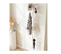 Coat Rack Wall Mounted Coat Rack: Decorative Coat Rack for Hats, Metal Wall Hanger, Heavy Duty Wall Hooks for Hanging Coats, Jackets, Clothes, Hats Hooks Wall(Bl