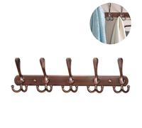 Coat Rack Wall Mounted Long,5 Tri Hooks For Hanging Coats, Coat Hooks Wall Mounted,wall Coat Hanger,hook Rack For Clothes,jacket,hats