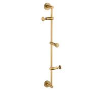 Coat Rack Wall Mounted, Modern Brass Hooks for Entryway, Living Room, Bedroom, Bathroom - Space-Saving Design with 3/4/5 Hooks