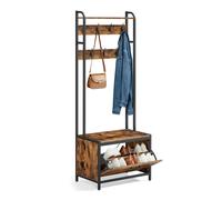 Coat Rack with Shoe Storage