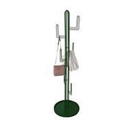 Coat Stand Coat Hanger Cactus Shape Coat Stand Rack, Floor-Standing Clothes Rack, Hanging Clothes Bags Shelf For Bedroom Coat Rack Clothes Rack Coat Shelf Coat Holde (Blue : Green)