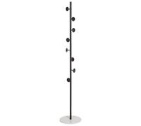 Beliani Coat Stand NOTUS Black, Black
