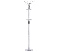 Beliani Coat Stand CLAXTON Silver, Silver