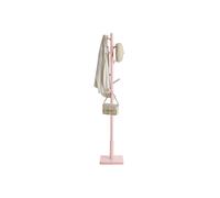 Coat Stand with 8 Hooks, Jelly Pink