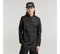 Coated Overshirt - Black - Women XS