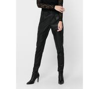 ONLY Women's ONLPOPTRASH Easy Coated Pant PNT NOOS Trouser, Black, S/30