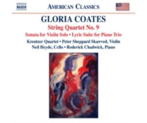 COATES/KREUTZER QUARTET/SKAERVED/CHADWICK: STRING QUARTET NO 9: SONATA FOR - CD