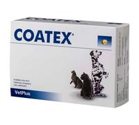 VetPlus Capsules Coatex – Essential Fatty Acid Skin & Coat Supplement for Dogs – 240 Caps