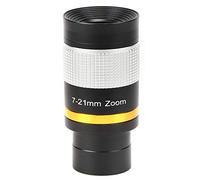 Coating Astronomical Telescope 21mm Continuous Zoom Eyepiece 1.25 Inch / 31.7 MM Silver