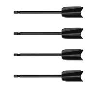 Coating Mixer Attachment 1/4 Inch Shank, Black 22CM