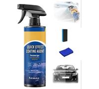 Coating Spray from Germany, Quick Effect Coating Agent for Car, Car Quick-Acting Coating Agent Spray, Car Scratch Wax Polish Sprays Waterless Wash for Shine & Protection (1Pcs)