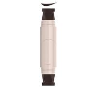 Coating Stamp Tool, Eye Coating Stamp Pencil,Smearproof S Stencil - Double Head Long Lasting Coating Pencil Pen for a