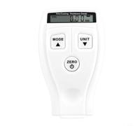 Coating Thickness Gauge 0-1.8 mm, Digital Paint Thickness Meter with Dual Unit (mm/mil), Precise Meter for Car Paint on Metal, Quick Stable Display for Cars and Industry (White)