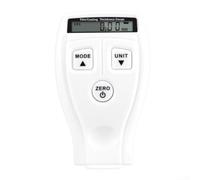 Coating Thickness Gauge Digital 0-1.8 mm for Resolution 0.01 mm for Car Paint Metal Industry mm/mil(White)