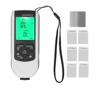 Coating Thickness Meter Digital Paint Gauge 0-2000um Range, White, Portable Design - High Accuracy Display, Multi - Statistics, Automotive and Industrial Use (White)