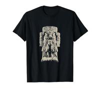 Coatlicue Aztec Earth Goddess Aztec Pride Mythology Mayan Value Graphic T-Shirt, Men, Black, XL