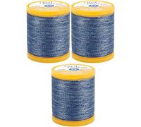 Coats & Clark S976-4665 Dual Duty Plus Denim Thread, 125-Yard, Denim Blue (Thrее Расk)