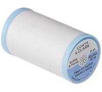 Coats Cotton Covered Quilting and Piecing Thread, 500-Yard, White